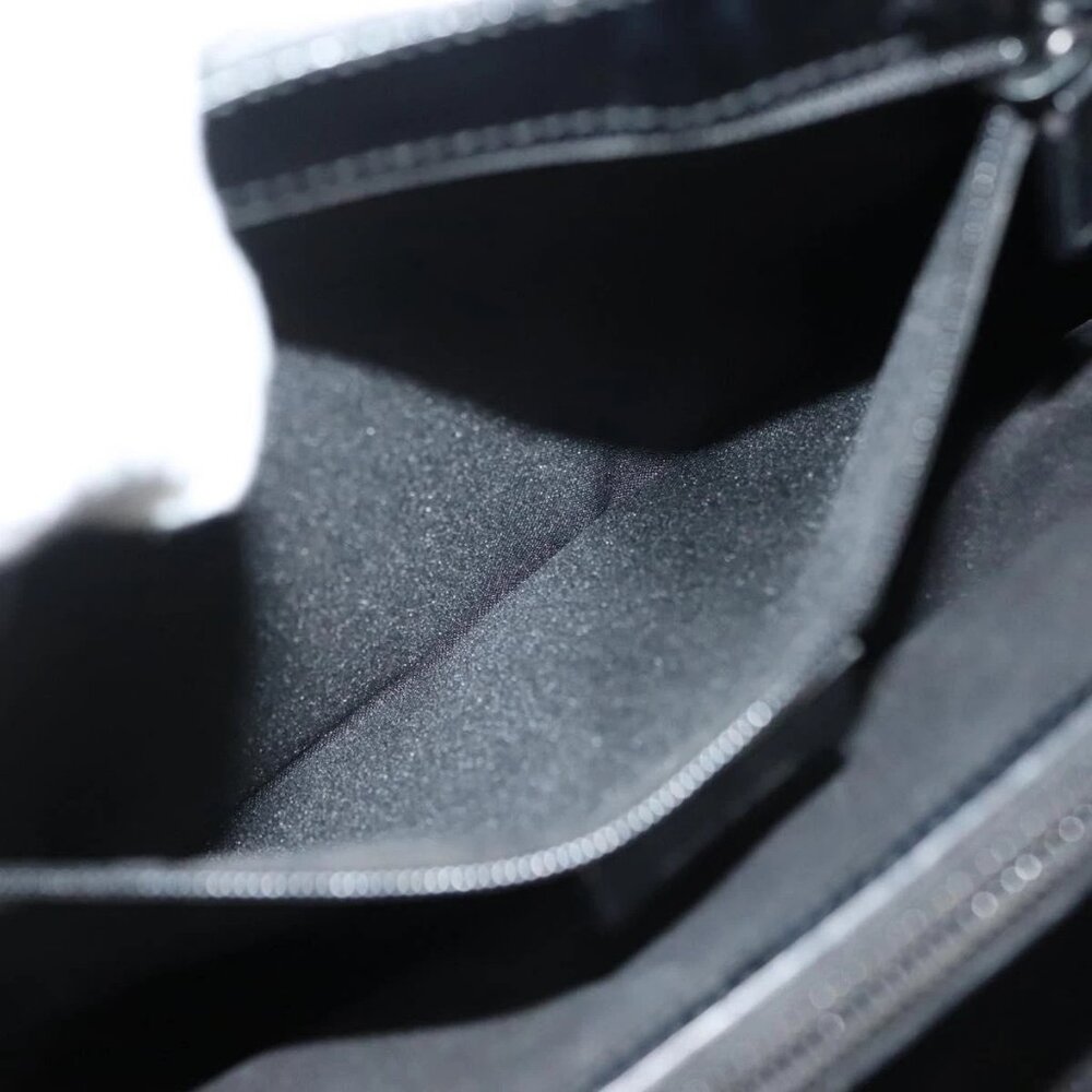 GUCCI GG Canvas Tote Bag Silver Black Auth 133326 - Picture 14 of 16